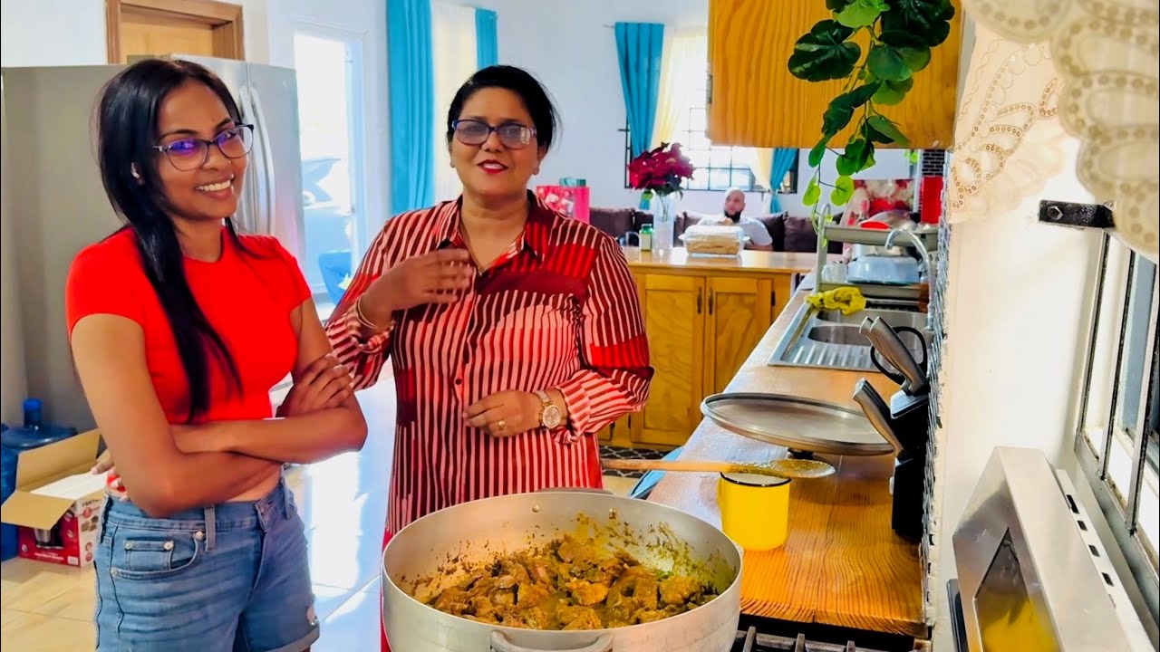 A GUYANESE CHRISTMAS AT HOME|| COOKING & FAMILY TIME #217