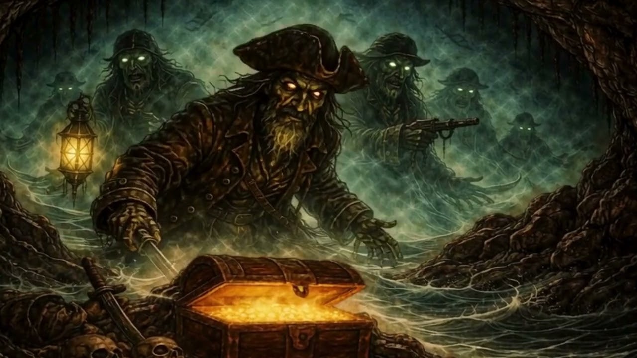 The Ghosts Who Guard the Gleam #music #pirates #ghost #metal #folk #folkmetal #ai #aimusic