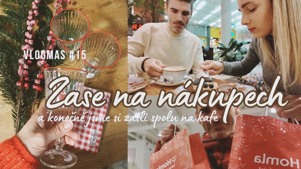 Zase na nákupech, udělala jsem si radost🎄a konečně jsme si spolu zašli na kafe🤎 | VLOGMAS #15