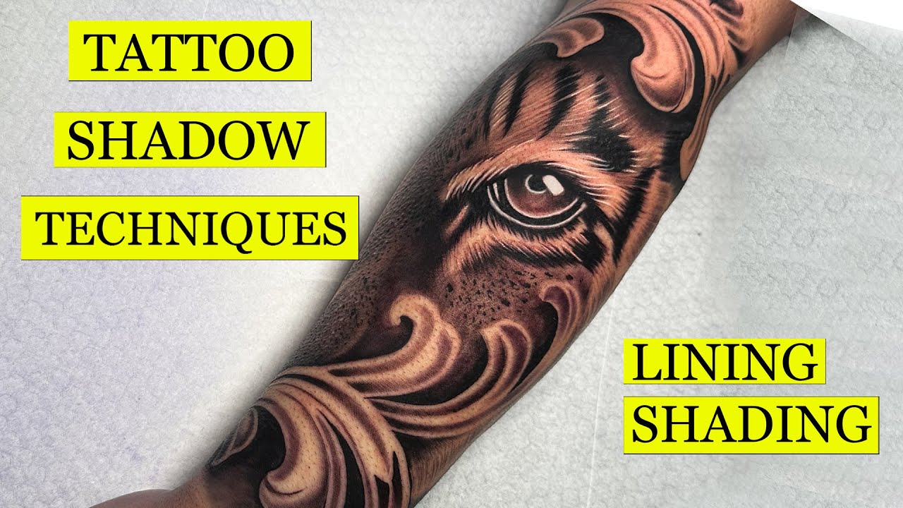 REAL-TIME TIGER TATTOO from Start to Finish | Watch Every Needle Stroke - Tattoo Tutorial