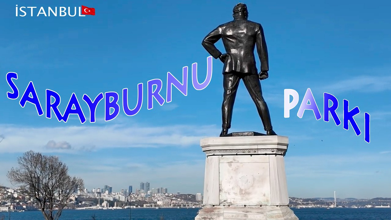 Adım adım İSTANBUL/ Sarayburnu Parkı-2 / 4K Walking Tour