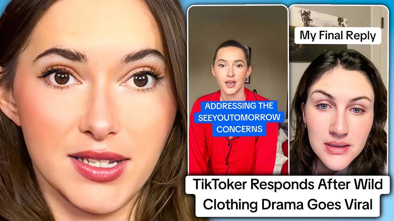 TikToker реагирует на драму с дикой одеждой