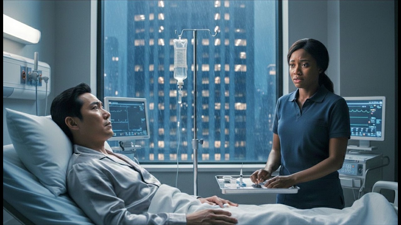 Korean Mafia Boss Saw His Black Nurse Refuse Medical Help — The Secret Behind Her Fear Was Dark