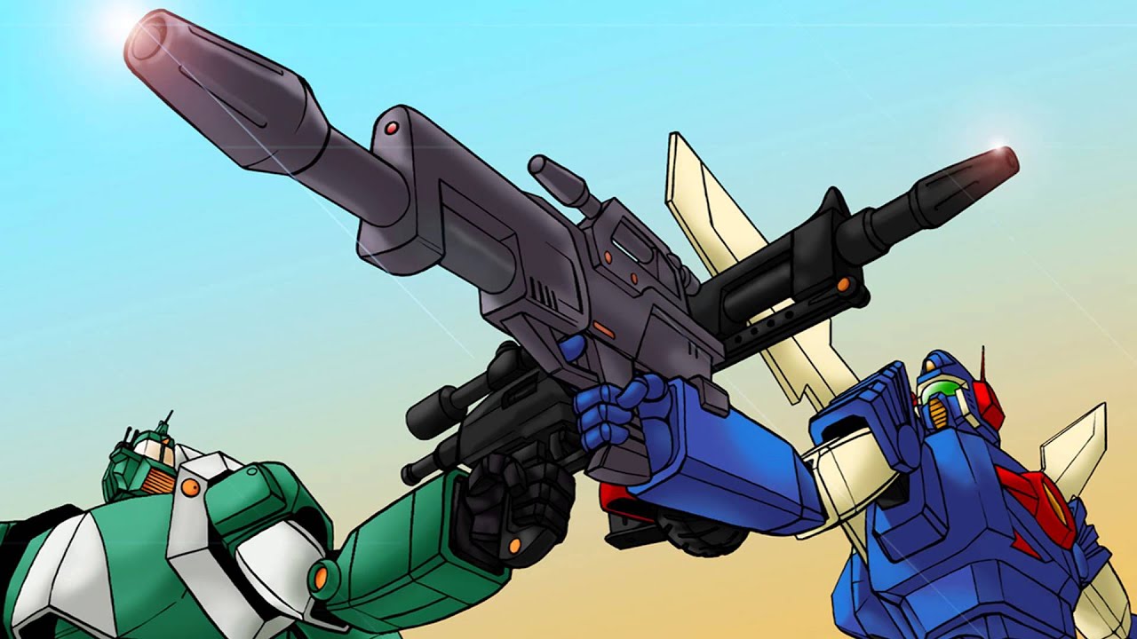 Combat Mecha Xabungle - Blue flash (segment I) Extended