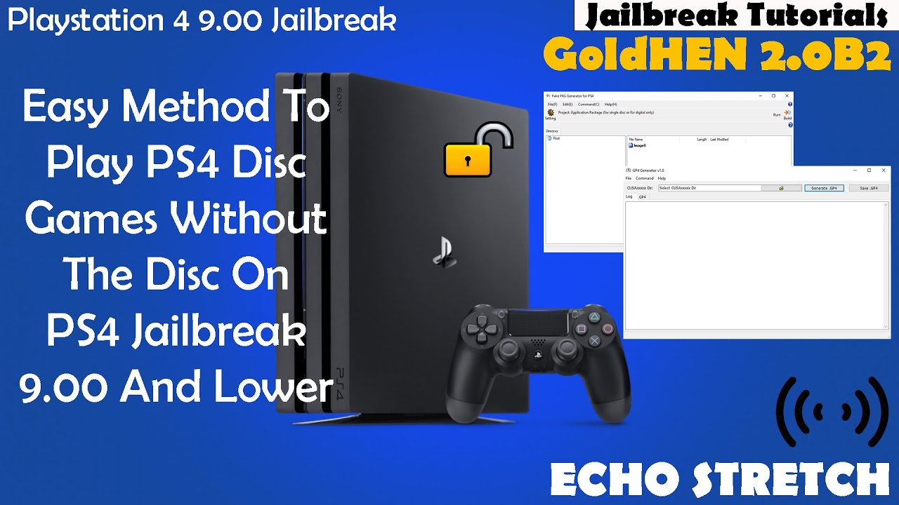 Easy Method To Play PS4 Disc Games Without The Disc On PS4 Jailbreak 9.00 And Lower