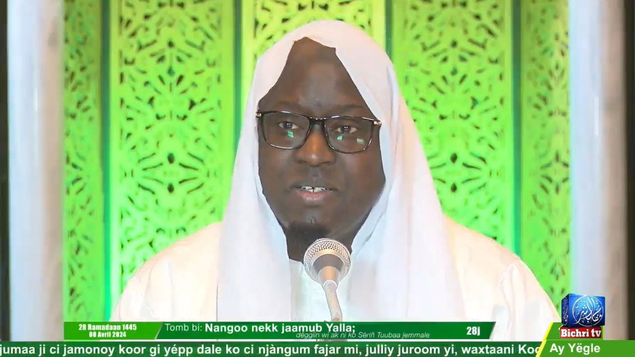 🔴 LIVE TOUBA 28éme Jour Waxtaanu Koor avec  Grande. mosquée de Touba Ramadan 1445H
