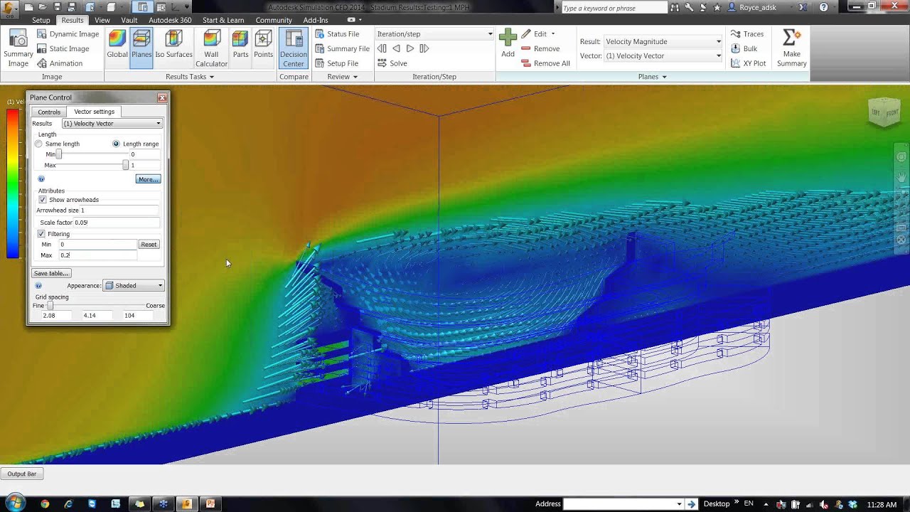 Introduction to Result Visualization in Autodesk Simulation CFD