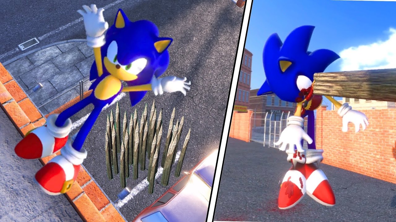 Sonic NPC Ragdoll Physics Compilation #98 | Overgrowth