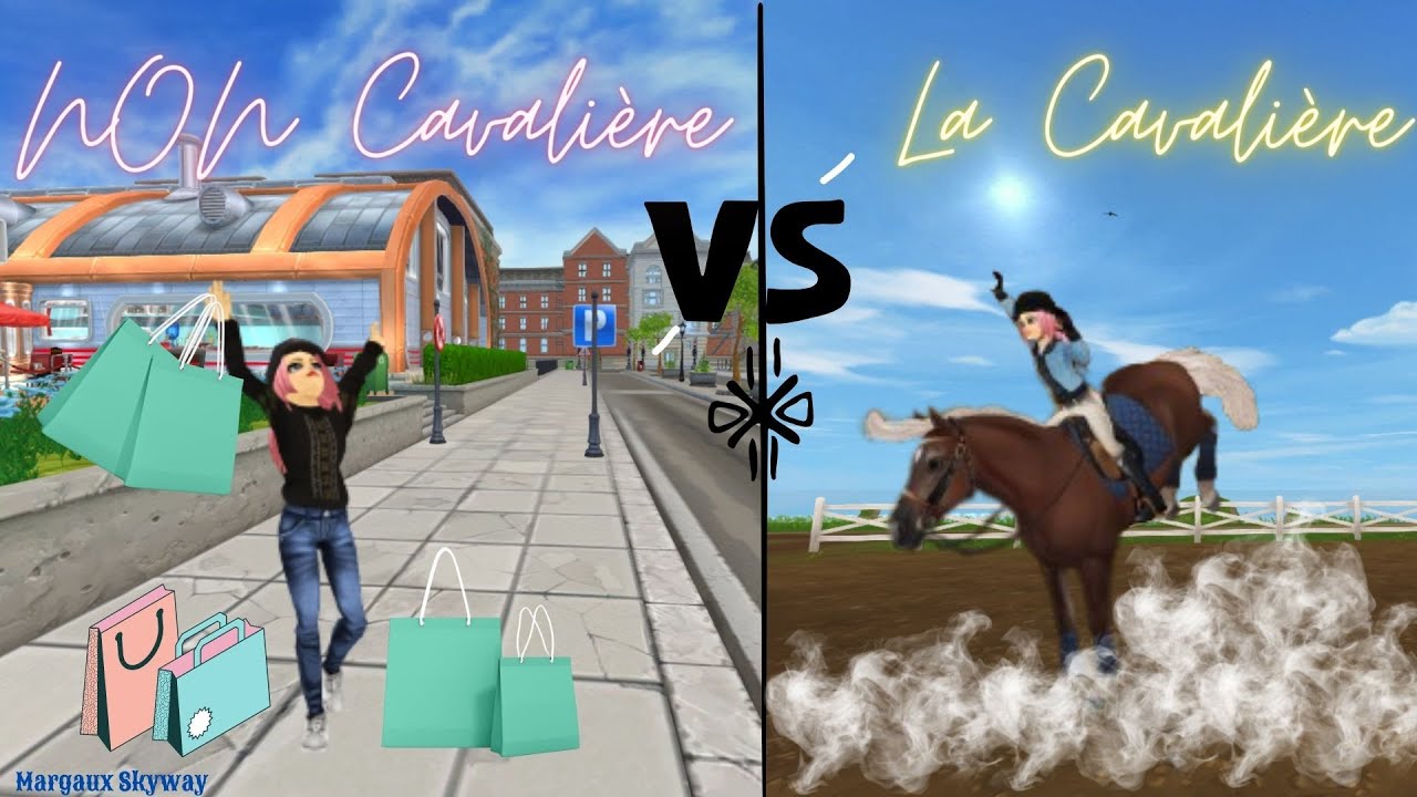 [HUMOUR] Cavalière VS Non Cavalière ! | SSO