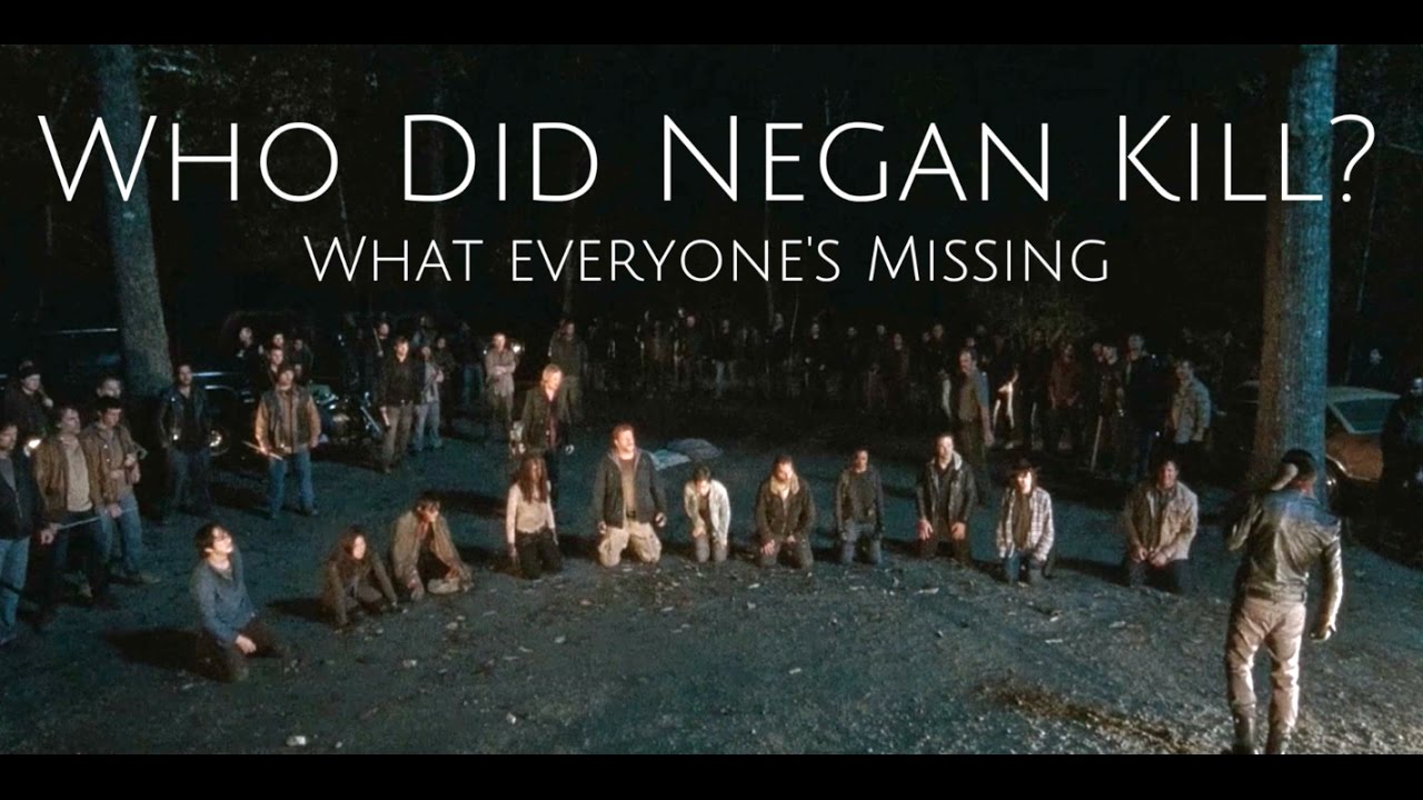 WHO DID NEGAN KILL? The Maggie Theory - The only one that matters!!!