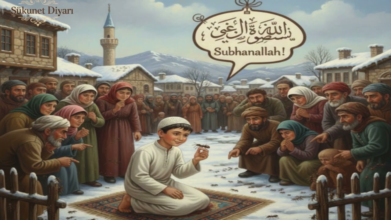 karıncalar ve bir çocuğun ibretlik  hikayesi