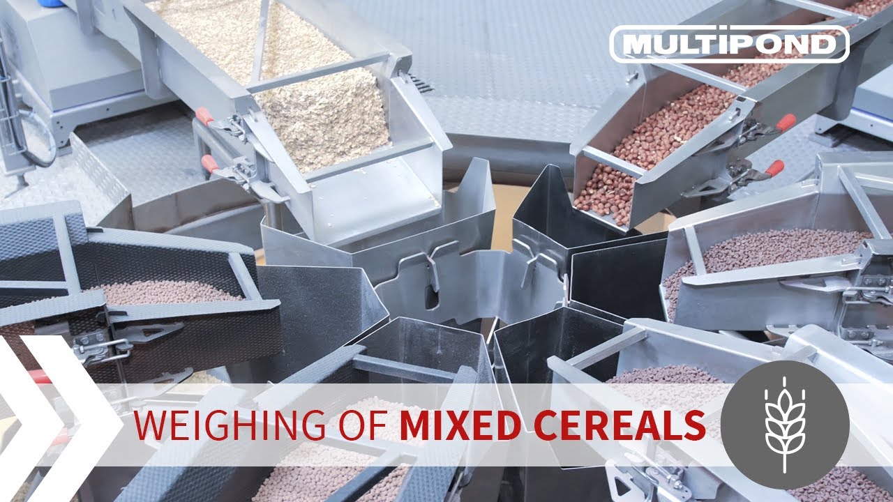Multihead weigher | Weighing of cereals and nuts| MULTIPOND