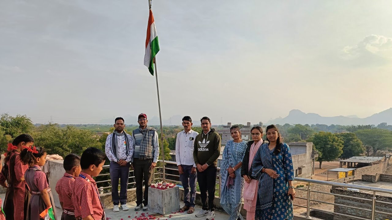 The presentation on January 26, 2026 was given by Narmada Public School.