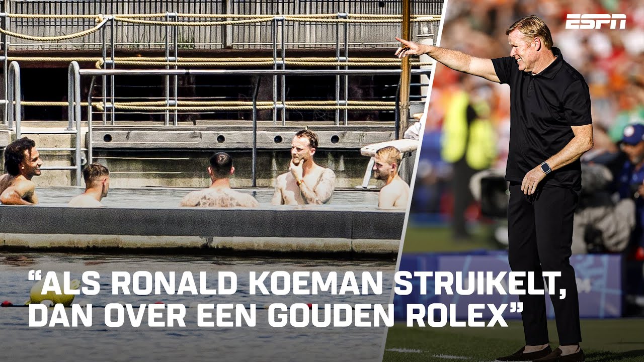 🟠 ORANJE VANDAAG: SPELERS aan het ZWEMBAD, het GELUK van KOEMAN & de ROEMEENSE PERS 🇷🇴
