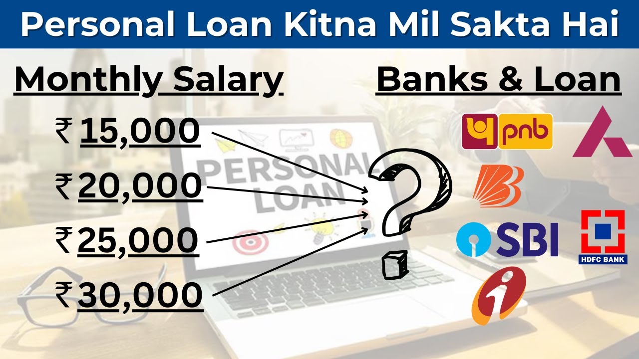 Personal Loan Kitna Mil Sakta Hai | Salary Loan | Personal Loan Eligibility per Salary |