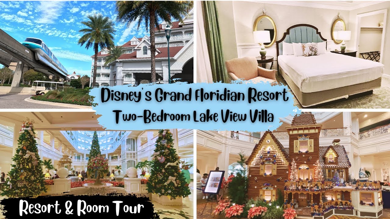 Disney's Grand Floridian Resort: Two Bedroom DVC Lake View Villa - Room & Resort Tour at Christmas