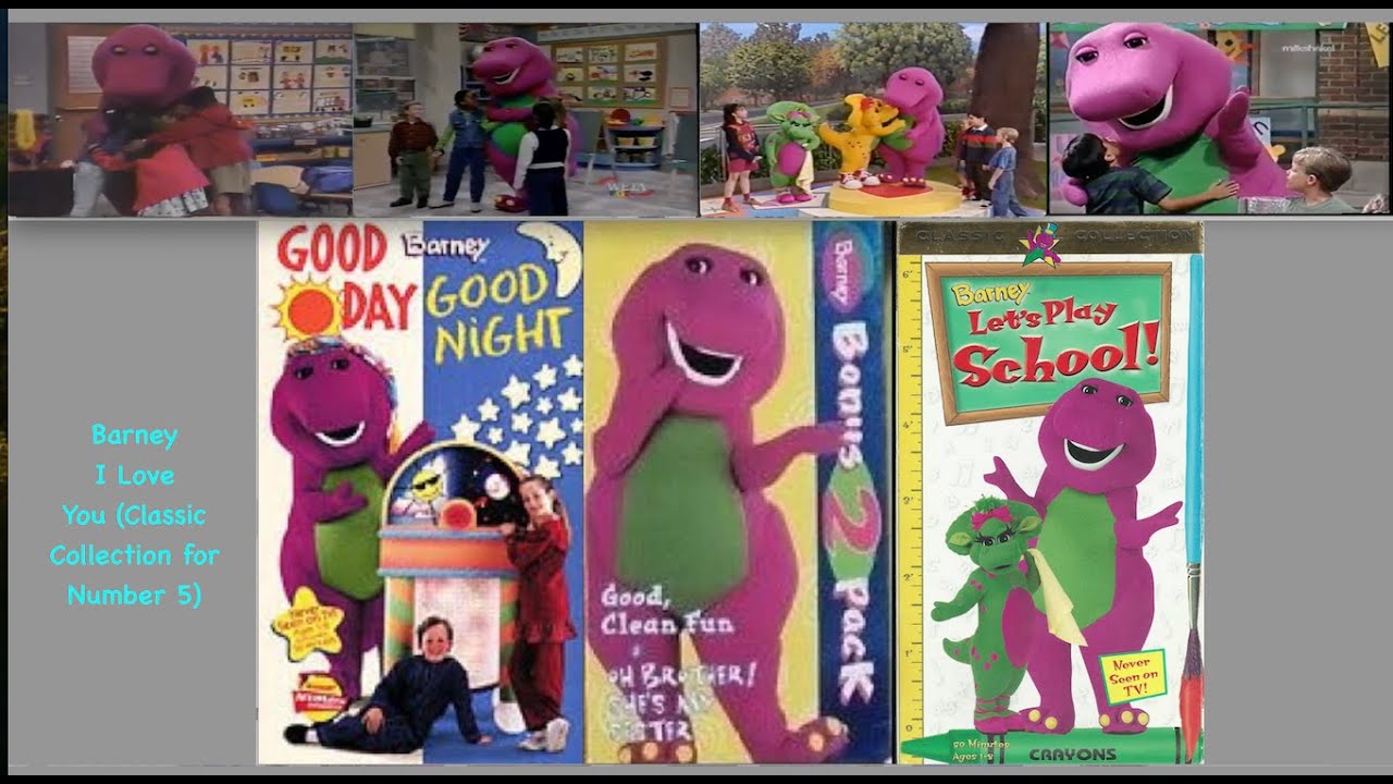 Barney I Love You (Classic Collection for Number 5)