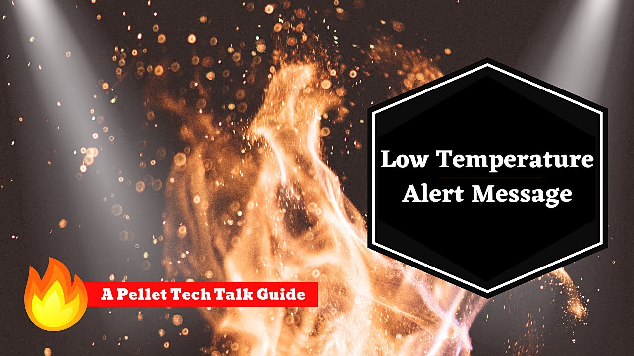 Low Temperature Alert Message