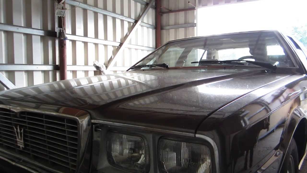 start 1983 Maserati Quattroporte 4.9
