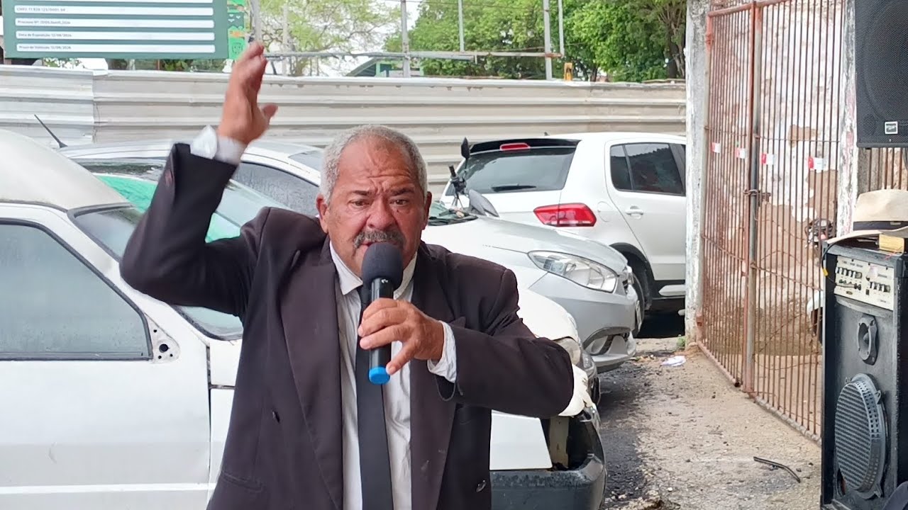 Evangelização na praça do mercado no Benedito Bentes (1) Maceió Alagoas.