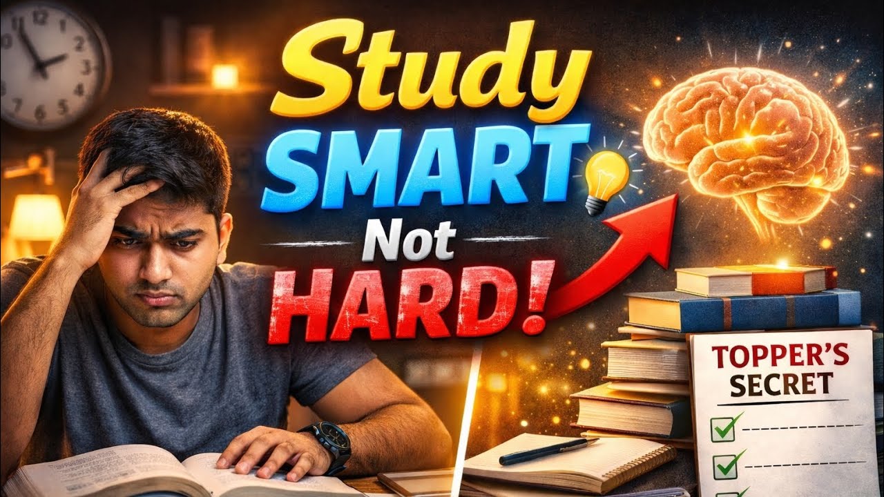 Study SMART Not HARD 🧠📚 | Science-Based Study Methods Every Student Must Know!