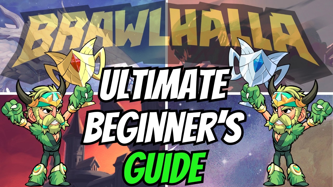 HOW TO PLAY BRAWLHALLA! The ULTIMATE BEGINNER'S GUIDE TO BRAWLHALLA - What all of the TERMS Mean