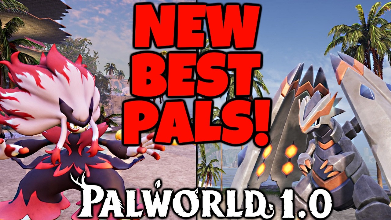 Лучшие НОВЫЕ палы в Palworld 1.0 &mdash; Новая мета и лучшие палы для базы
