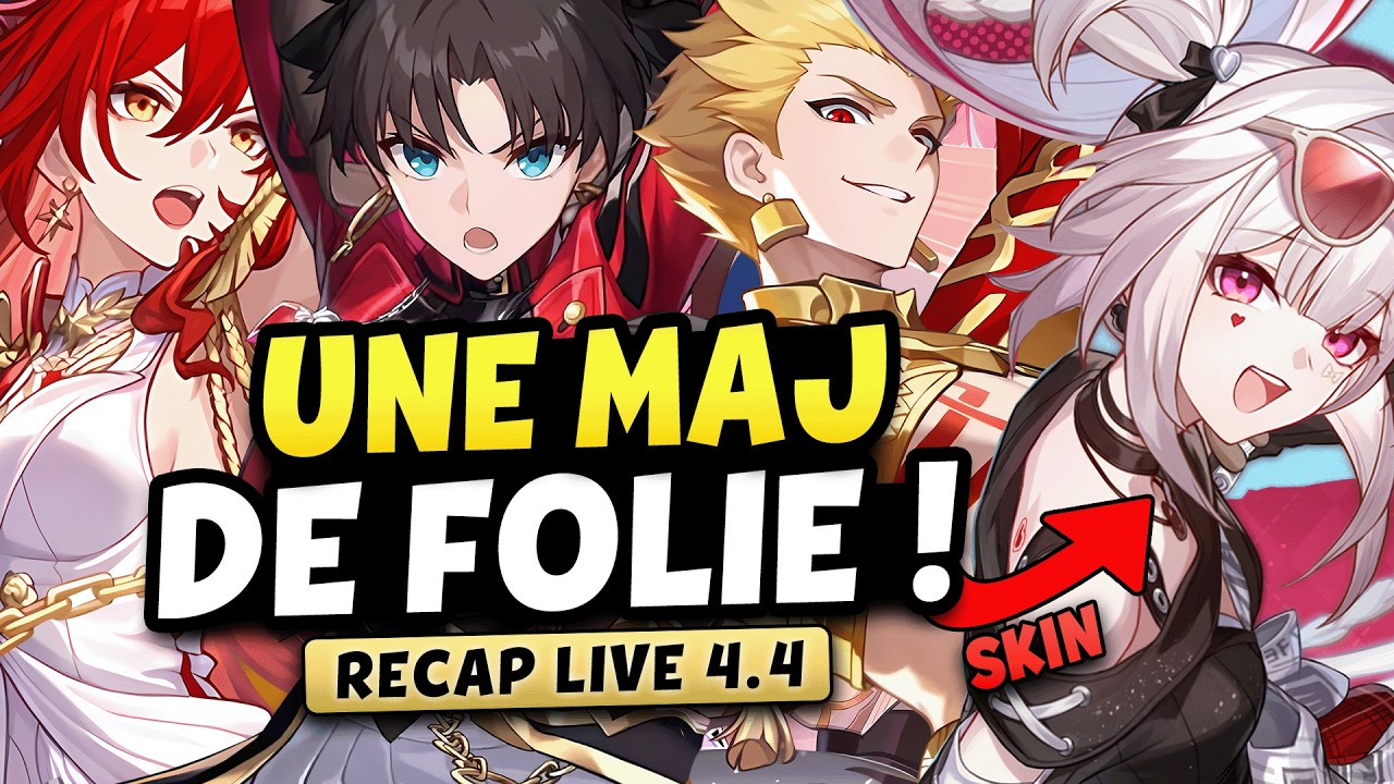 SKIN SPARXIE, COLLAB FATE, 3 NOUVEAUX PERSO BANGER & EVENT | React live 4.4 | Honkai: Star Rail