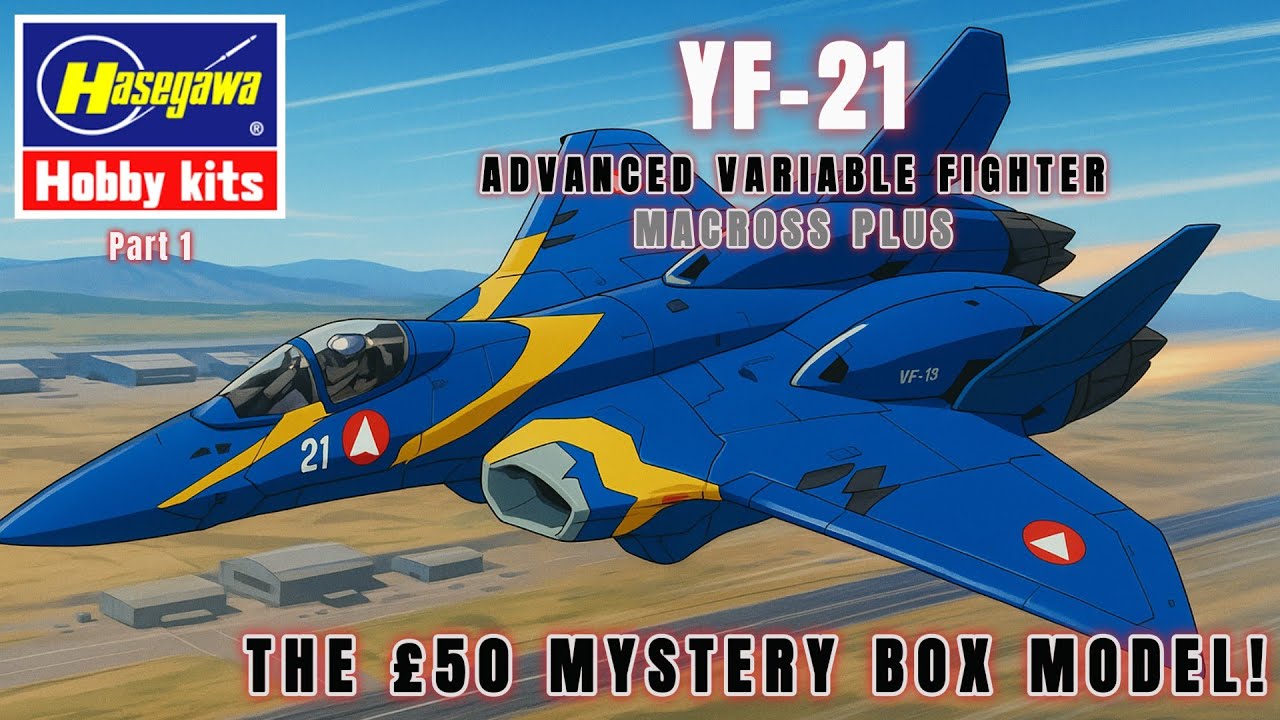 Hasegawa YT-21 Macross Plus - Часть 1 - Модель из 