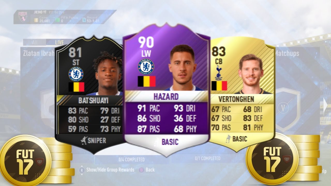 FIFA 17: HOW TO GET POTM HAZARD CHEAP! CHEAPEST WAY TO GET POTM HAZARD!