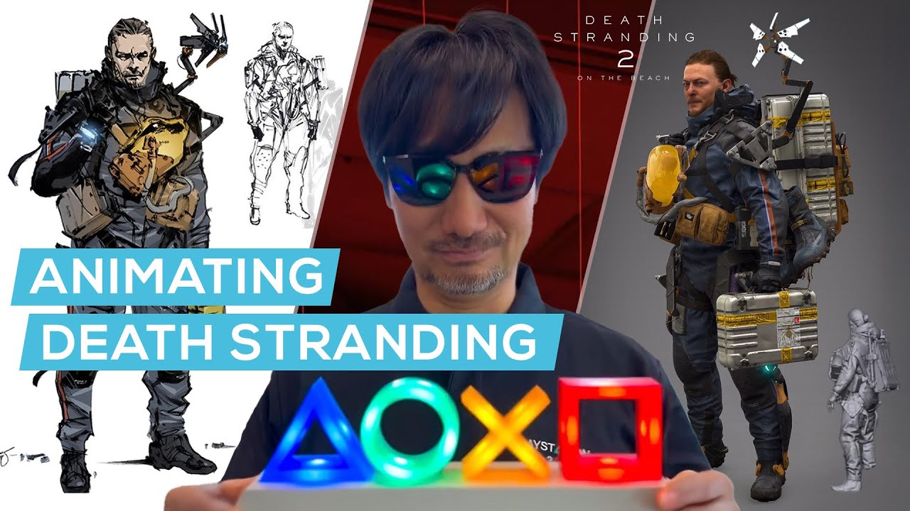 Как Хидео Кодзима создаёт шедевры видеоигр с помощью Autodesk Maya | Death Stranding 2 On the Beach