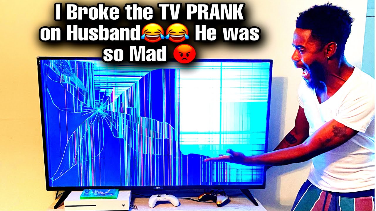 BROKEN TV Screen PRANK On My HUSBAND | GONE WRONG| The Wise Family 5