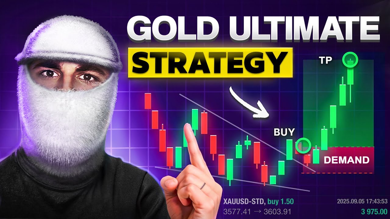 La Meilleure Strat&eacute;gie de Trading sur le GOLD en 2025 (98% Win Rate)