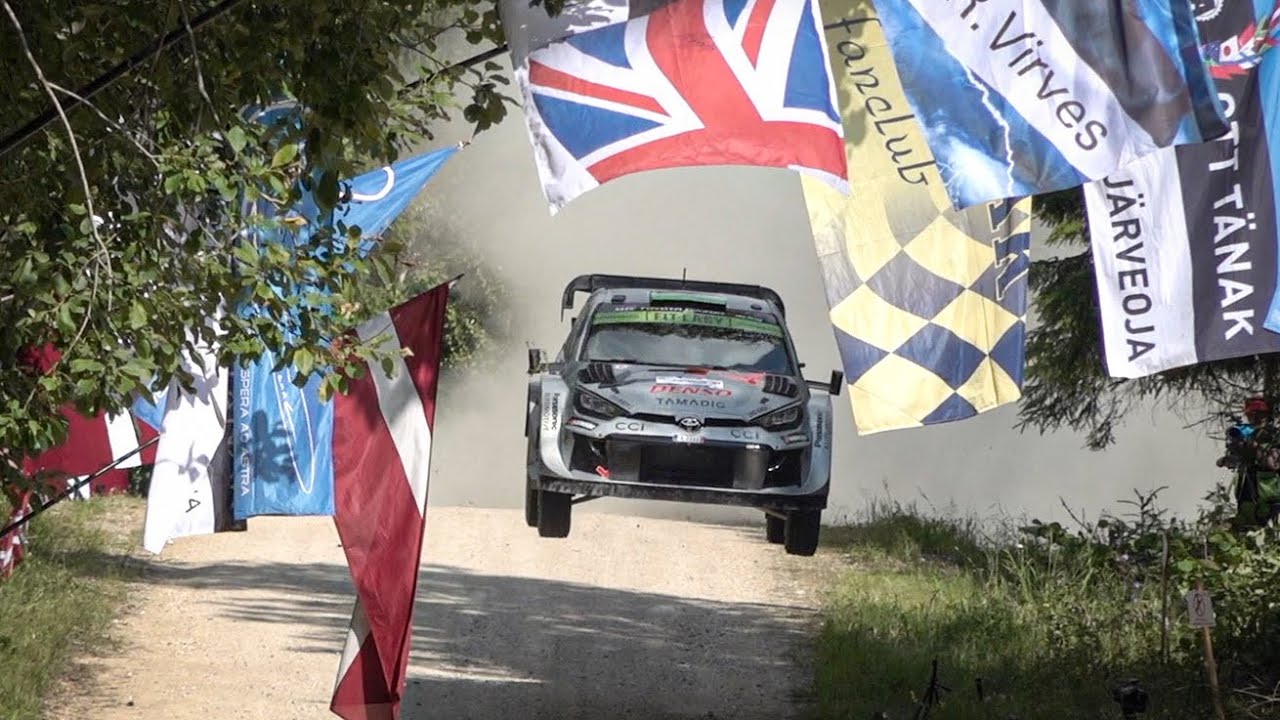 WRC Rally Estonia 2025 - Day 1 - Crazy Jump and Maximum Attack [HD]