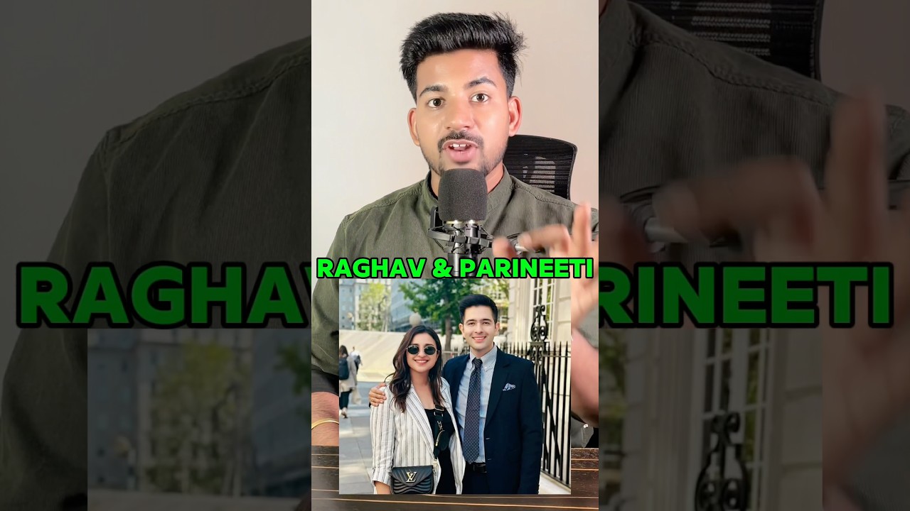 Raghav Chadha and parineeti 😱#raghavchadha #parineeti #viral