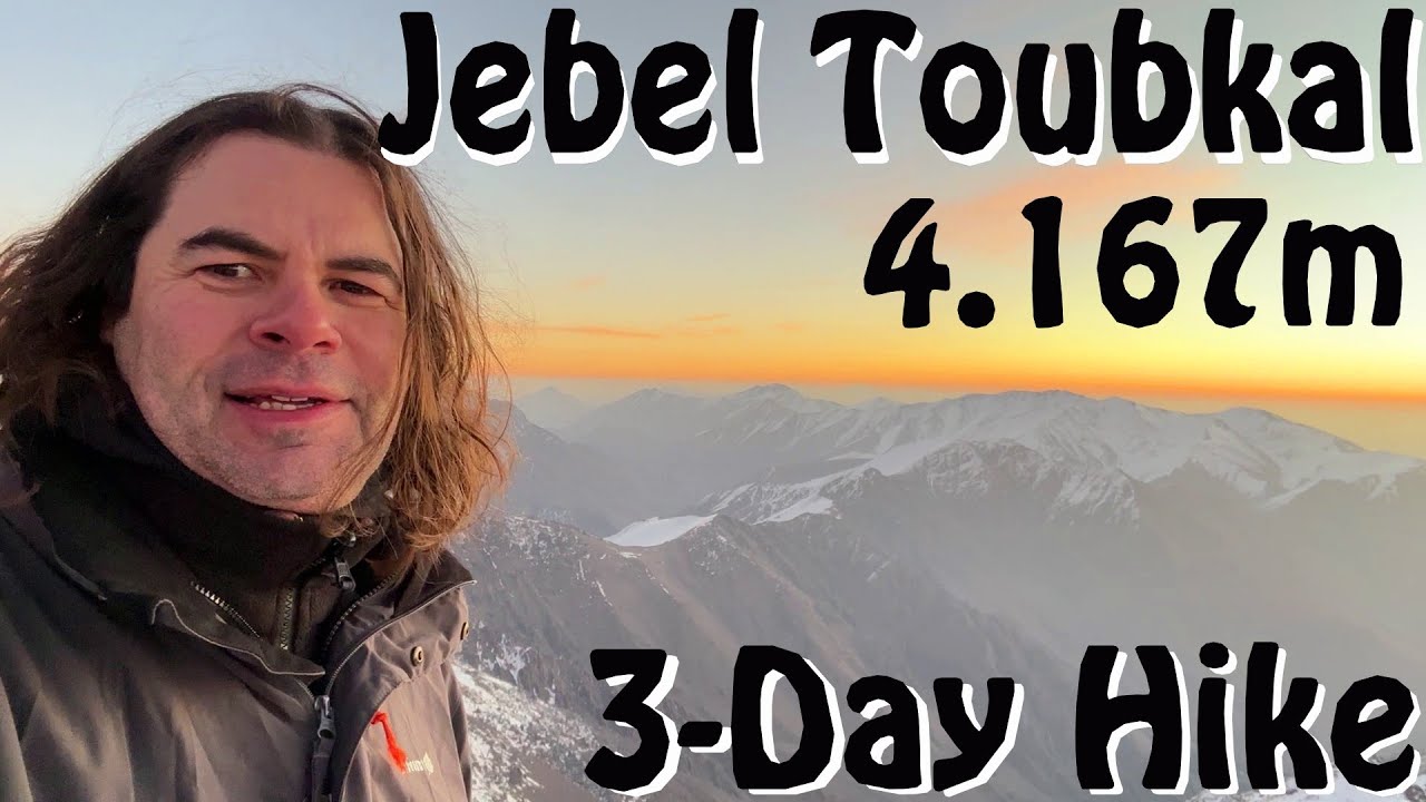 🏔️ 3 days HIKE to climb JEBEL TOUBKAL in winter, HIGHEST MOUNTAIN in North Africa 4167m - (Part2)