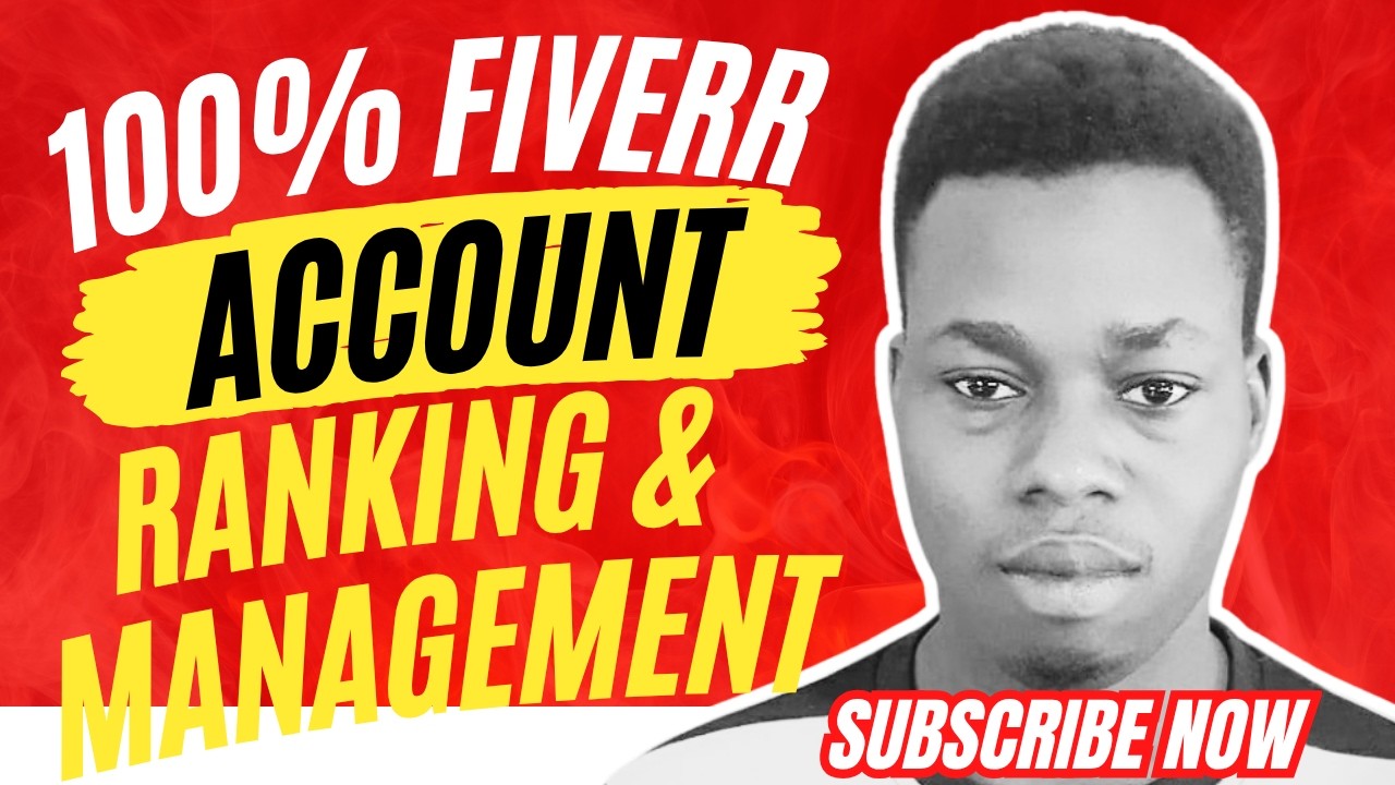 2026 Fiverr Account Creation | Fiverr Gig Ranking | Fiverr Account Management | Fiverr Seller 2026