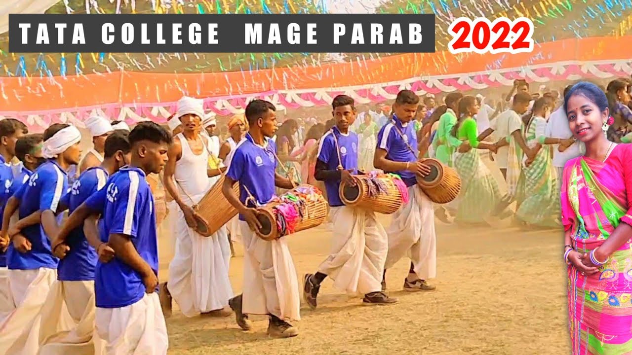 Tata college mage parab 2022 | Mage Parab tata college chaibasa | Tata college mage parab dance CBSA