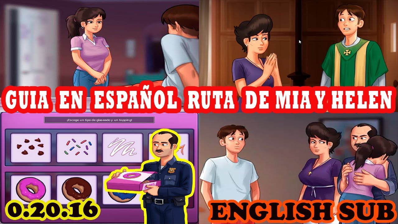 Summertime Saga Tutorial en Español de la Ruta de Mia