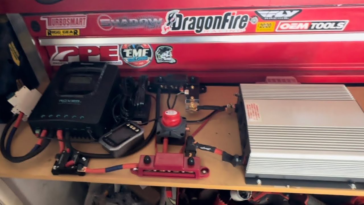 Building my off the grid solar charging setup. Vanlife sprinter van inverter power. Renogy