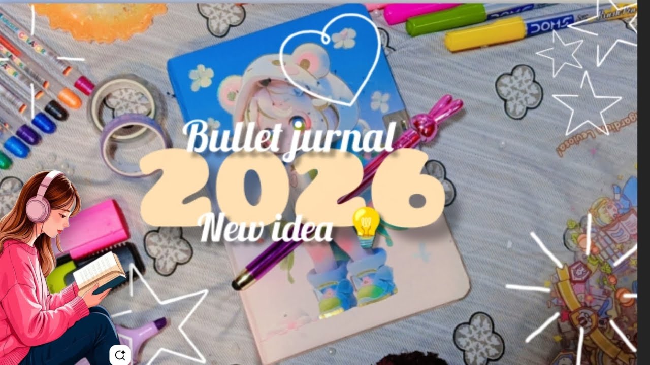 “2026 Ka Ultimate Bullet Journal | Exercise & Habit Tracker 📝✨”