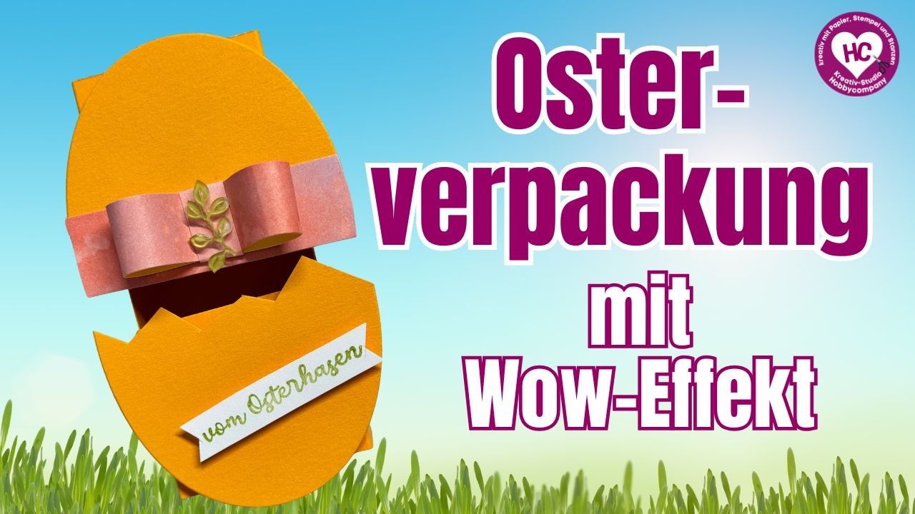 Oster-Matchbox basteln mit Stopper-Trick