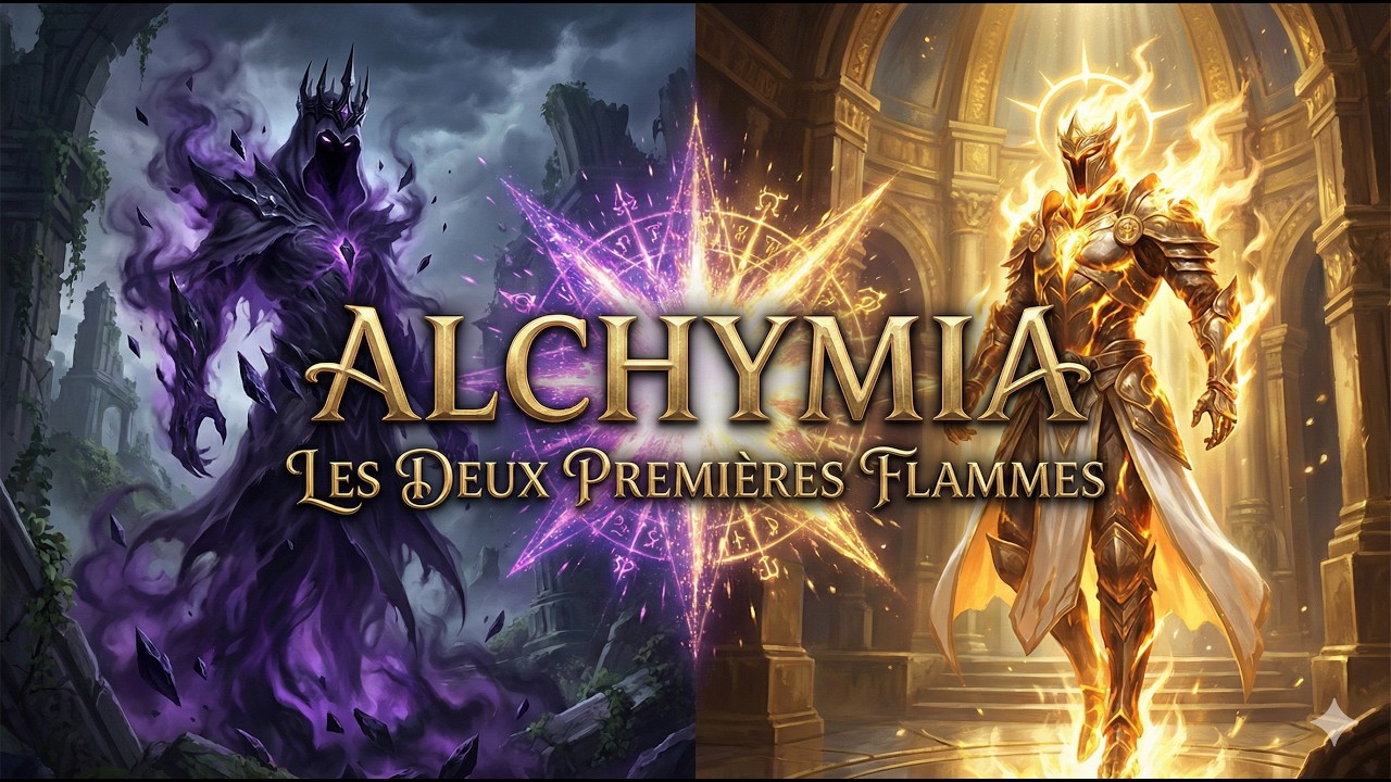 La Genèse de l'Alchimiste : Les deux premières Flammes – Alchymia