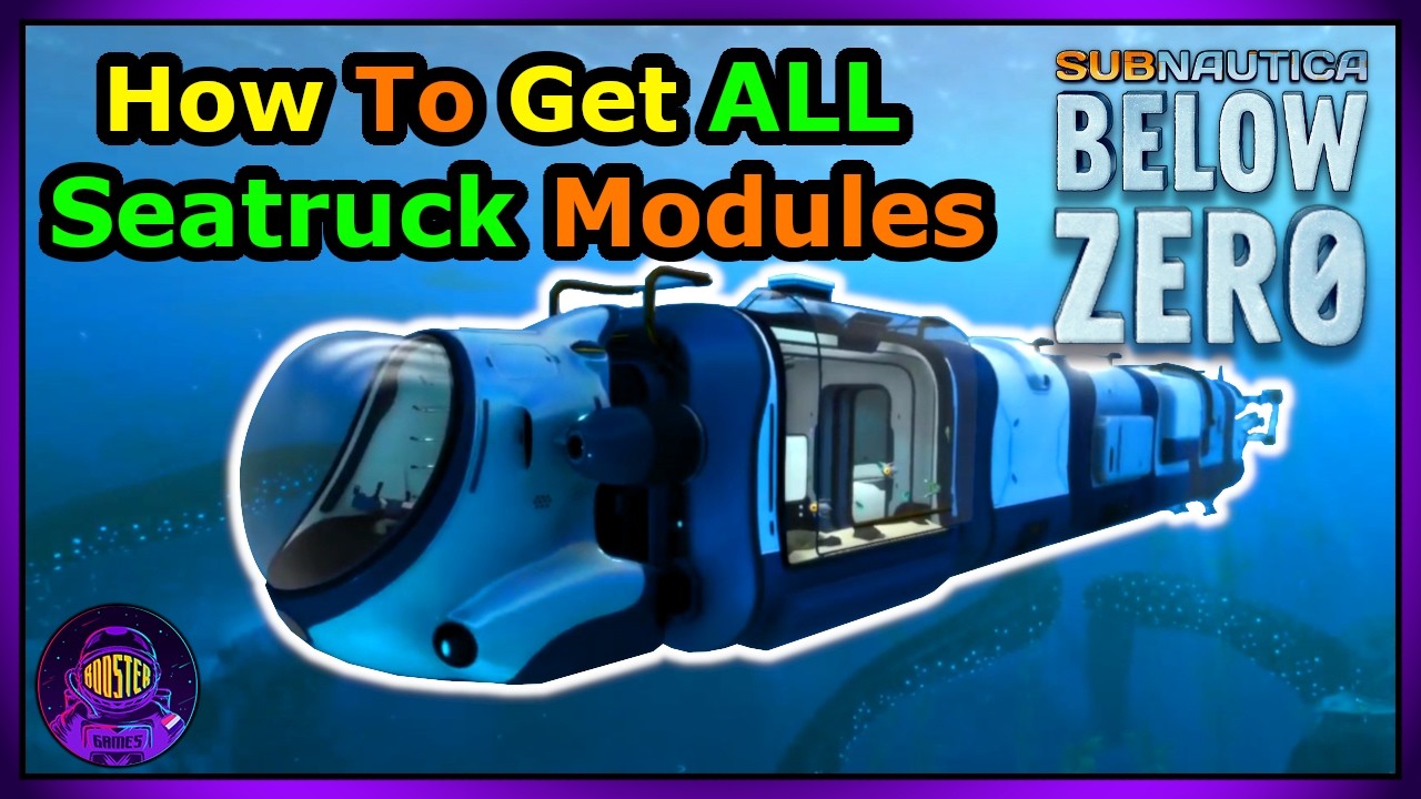 How To Find TELEPORTATION Module & ALL SEATRUCK Modules! - Subnautica: Below Zero - Booster Explains