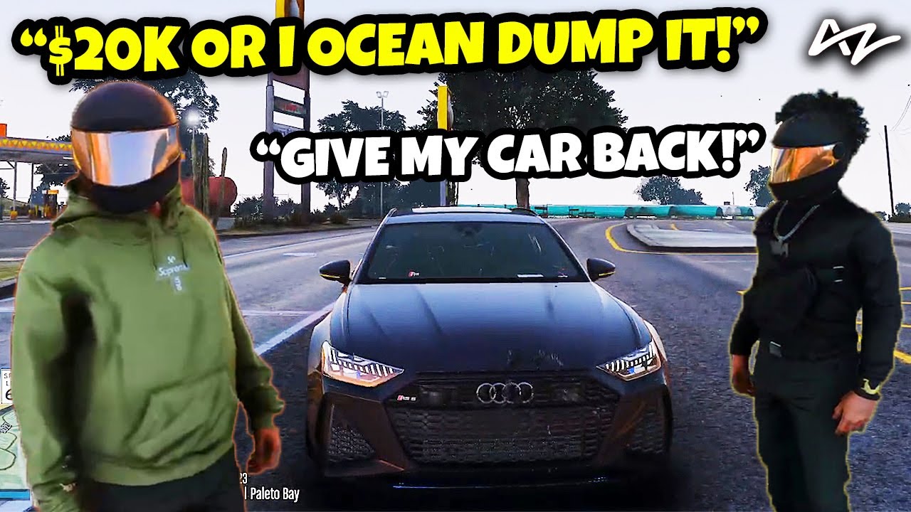 I Joined A NEW GTA Roleplay Server & Stole An EXPENSIVE CAR! | GTA 5 RP