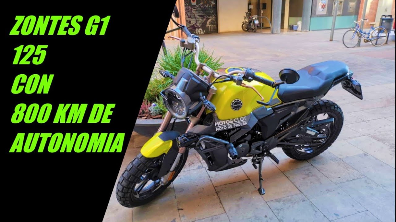 ZONTES G1 125 | PASEO + MotoVLOG por BARCELONA