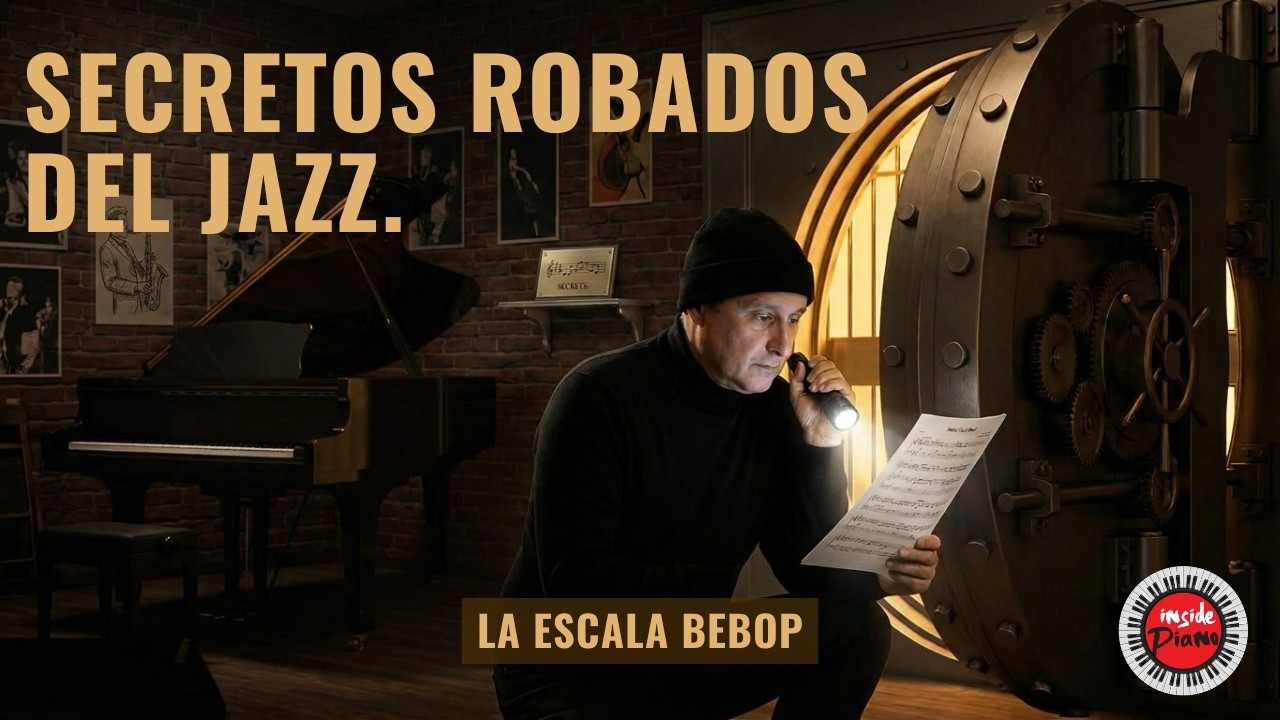 Como improvisar Piano de Jazz. Parte 1. La Escala Bebop.
