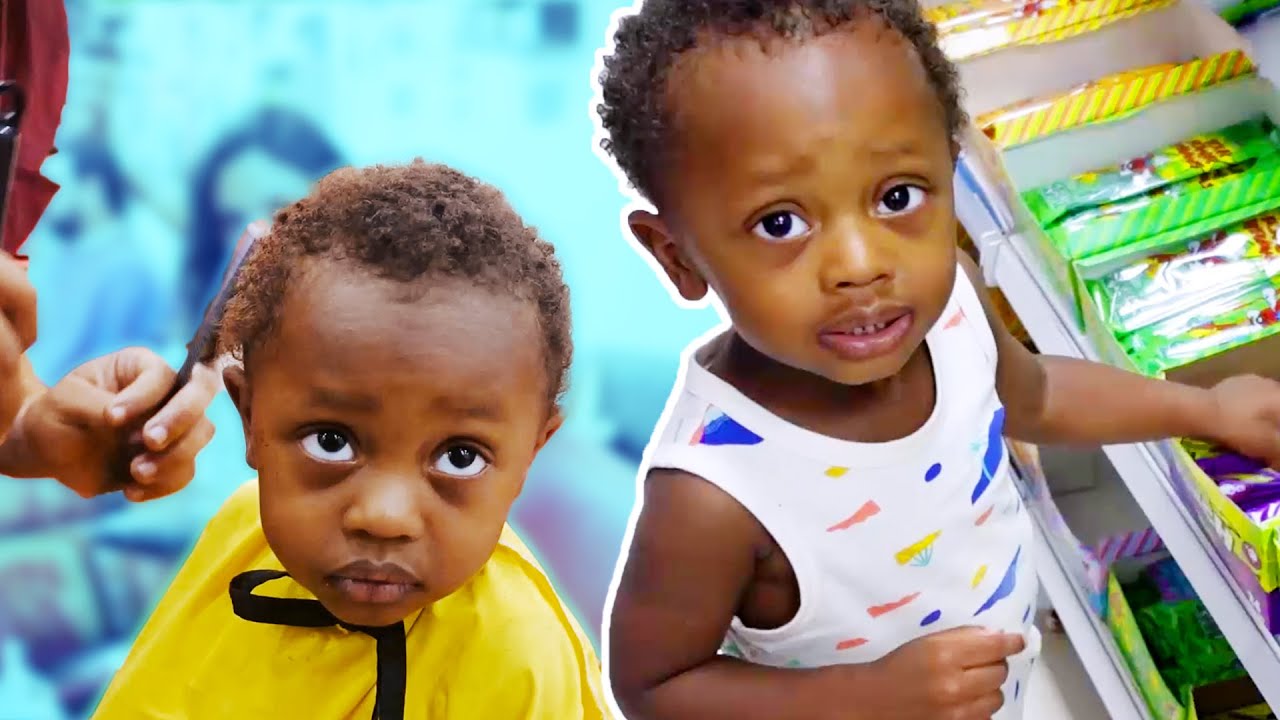AFRICAN Barber Shop + AMERICAN Grocery Store! | Senegal Family Vlog Ep. 3