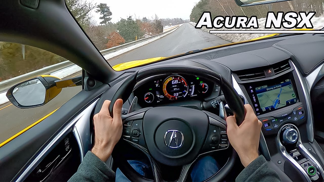 2020 Acura NSX POV Street Drive Therapy (Binaural Audio)