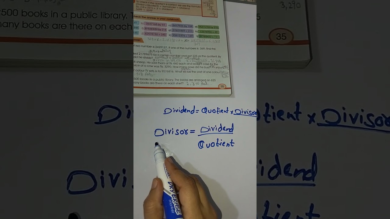 Properties of division ,word problems #mathematics 